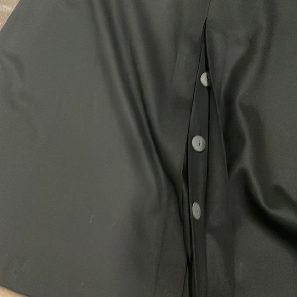 Talbots‎ Classic Black Wool A-Line Midi Skirt size 10 NEW - Picture 8 of 9